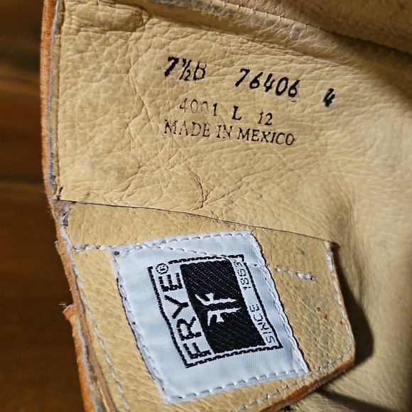 7.5 | Frye Boots Jenna Disc Short Cognac - Picture 15 of 16